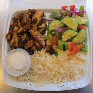 Chicken Rice Platter