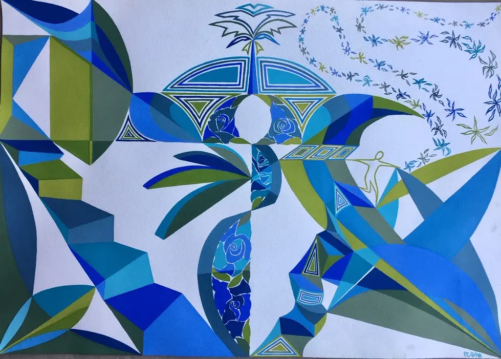 “Blue Roses and Semi-Spheres”