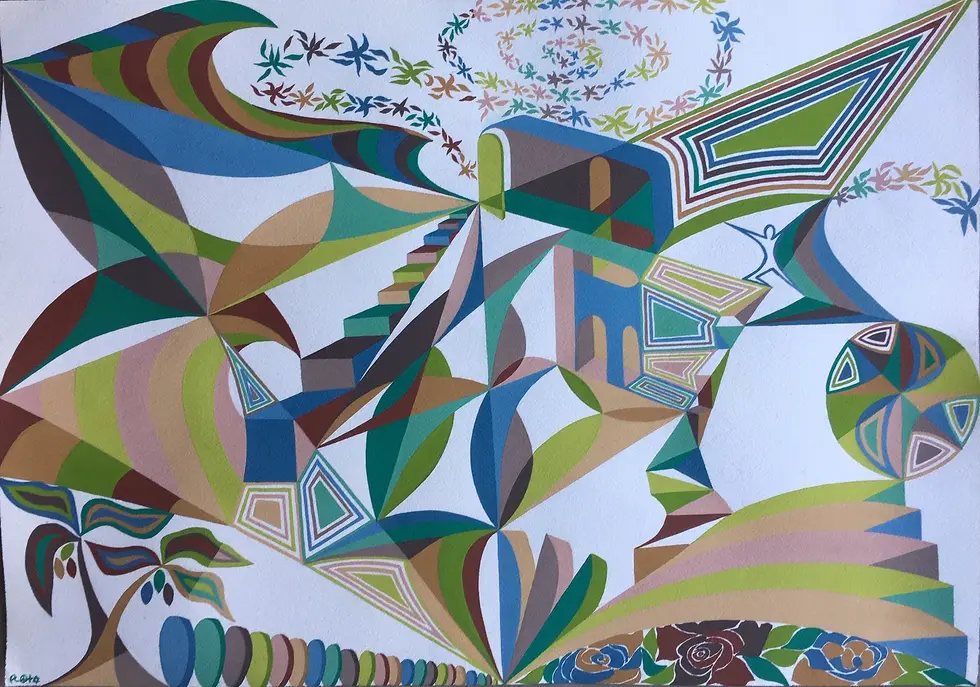 “Brown Roses and Semi-Spheres”
