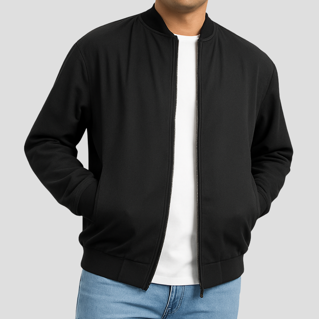 BOMBER QR Negro