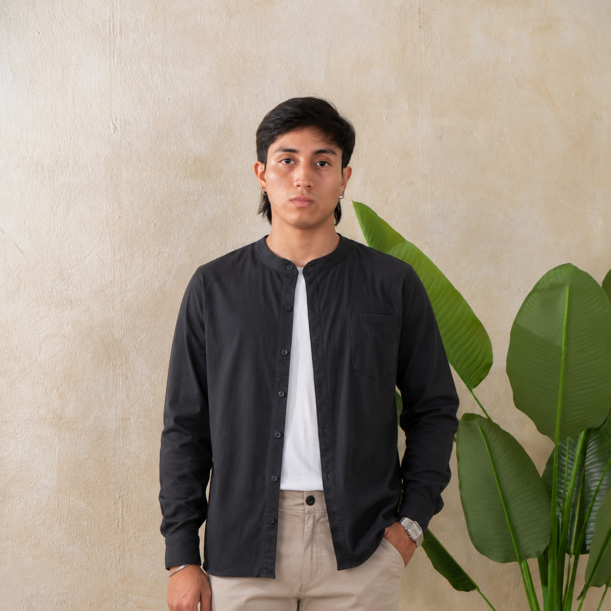 CAMISA LINX Negro
