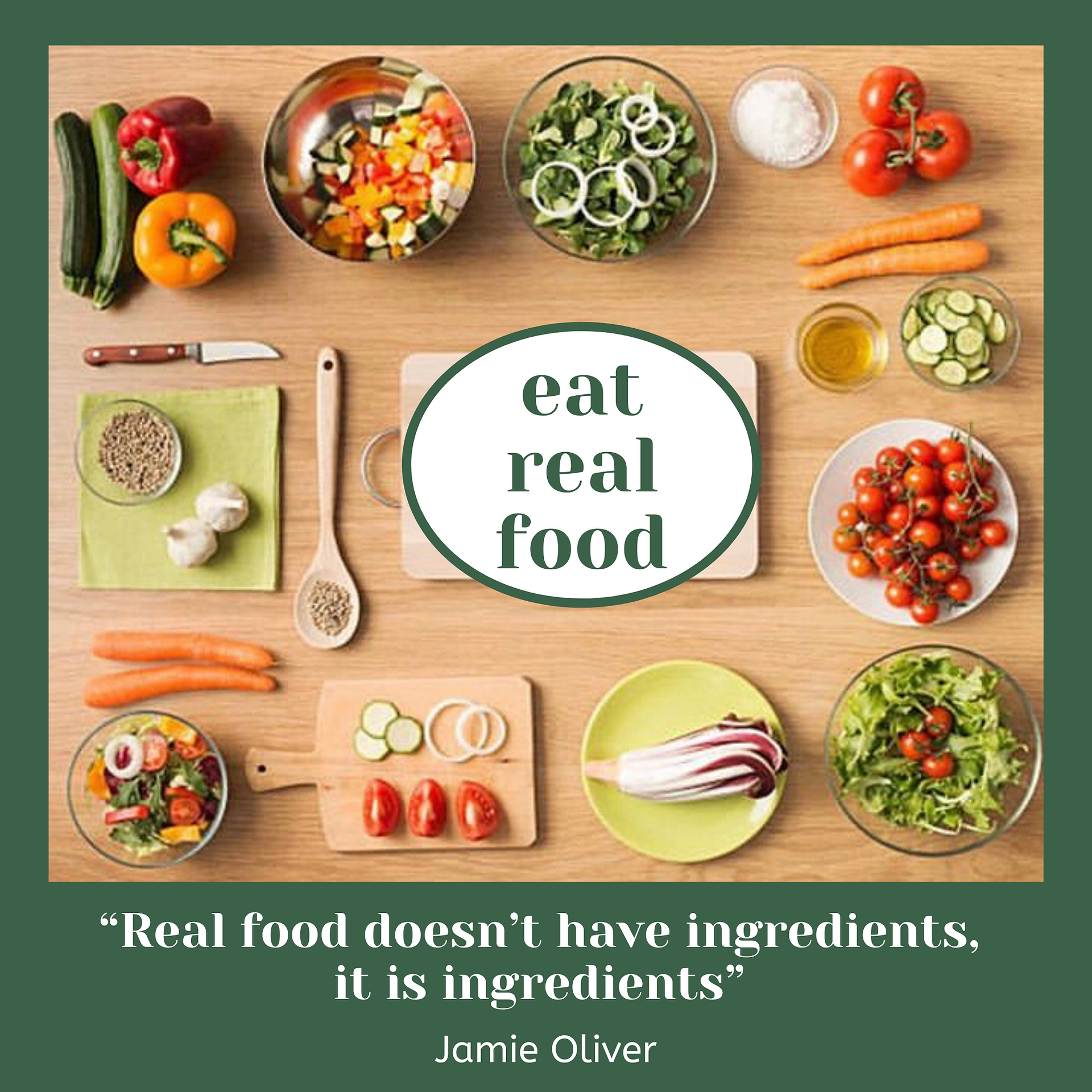 Importance of Eating Real Food