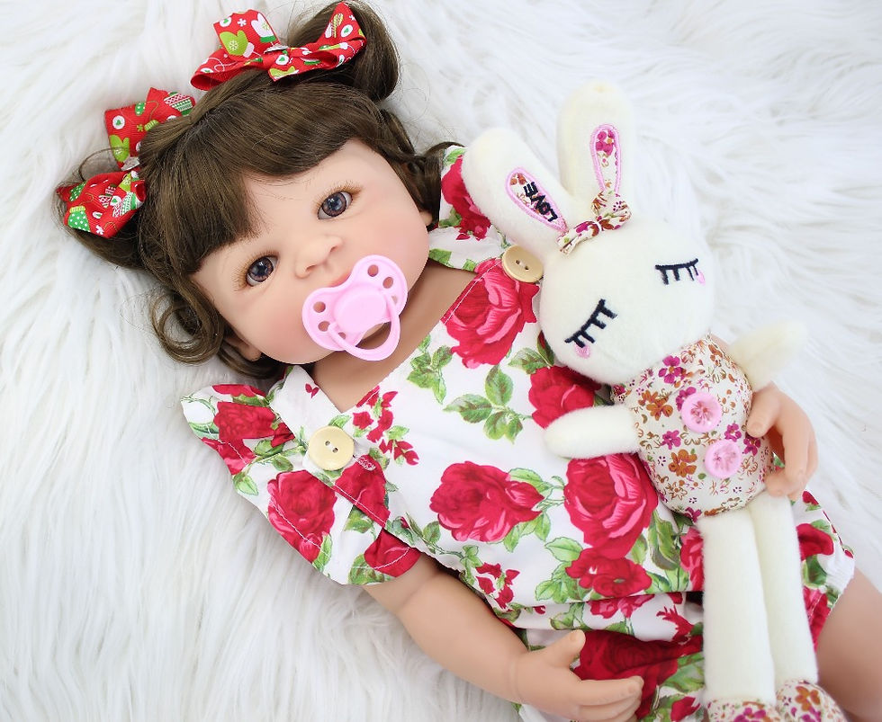 Miniatura: Bebê Reborn Corpo em silicone 55cm