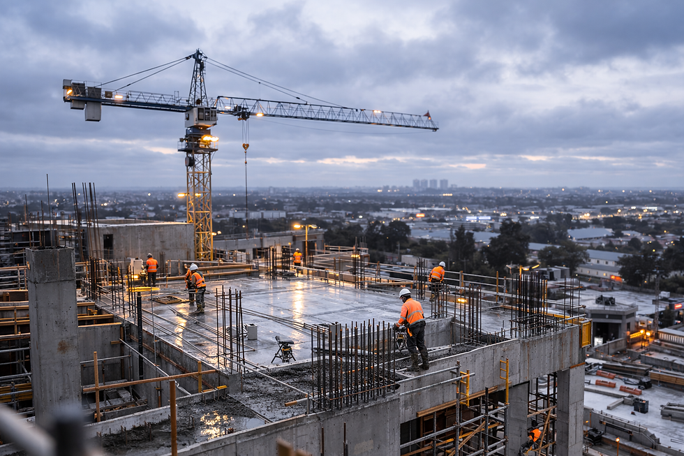 Real-Time Concrete Strength Data