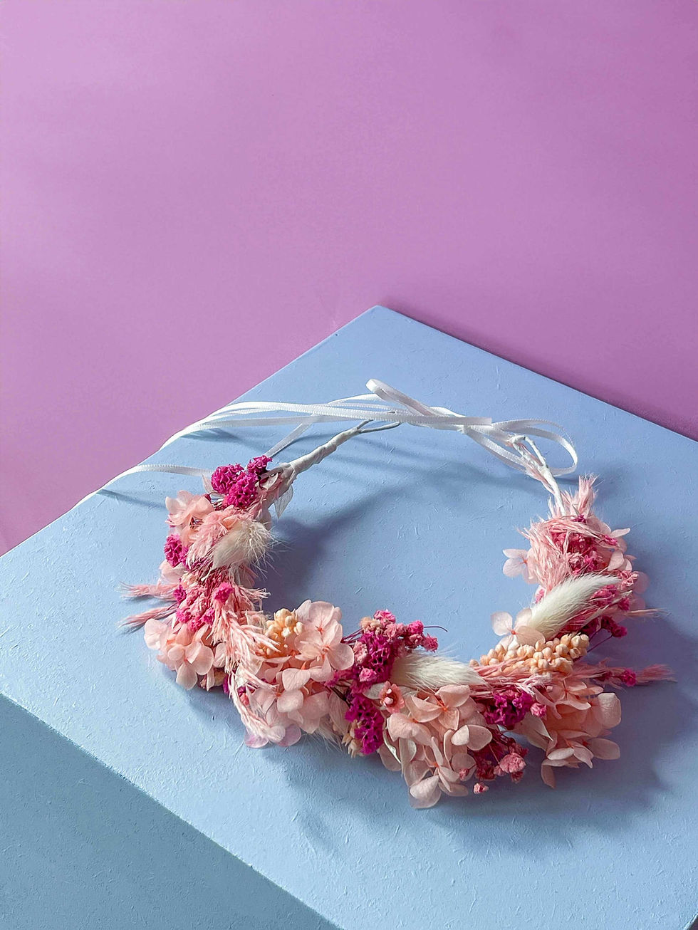 Thumbnail: Pandora Boho Dried Flower Crown