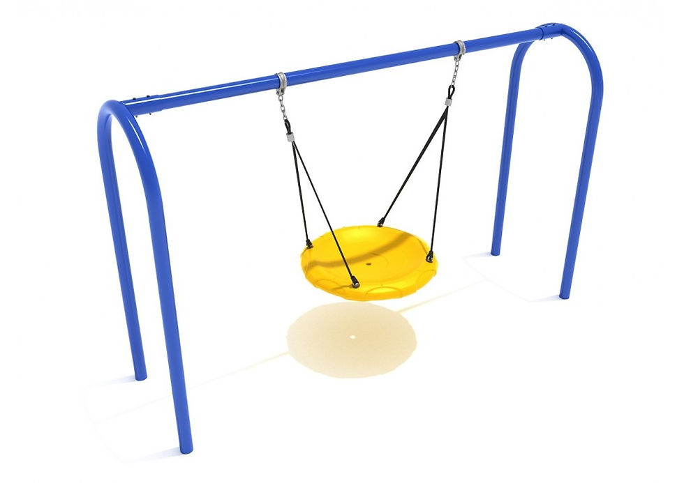 Thumbnail: 7 Feet High Elite Arch Post Nest Swing