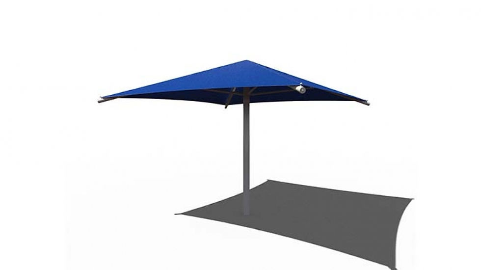 Thumbnail: 10' x 10' Square Umbrella Shade Structure