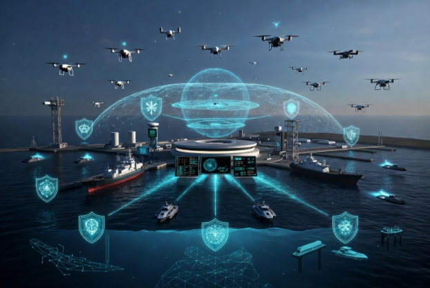 DWT Unveils Integrated All-Domain System-of-Systems Capability for Maritime and Harbor Defense