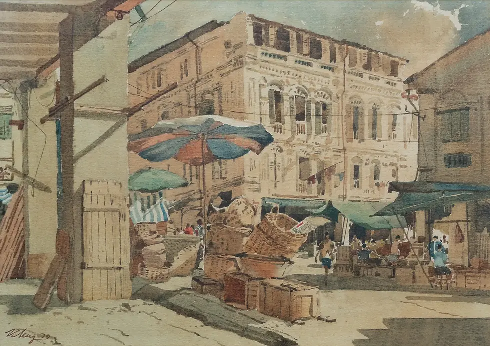 UNTITLED (STREET SCENE)