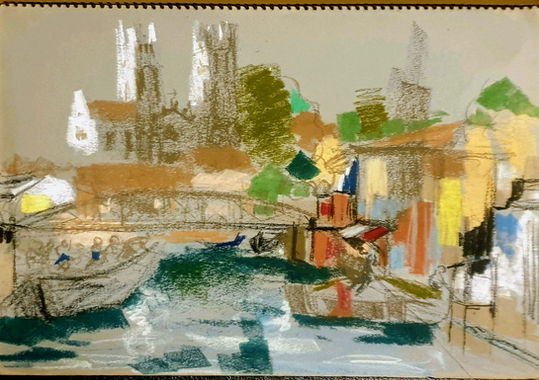 无题15 
粉笔纸本