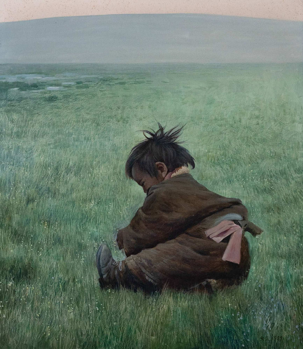 UNTITLED （CHILD ON A MEADOW)
