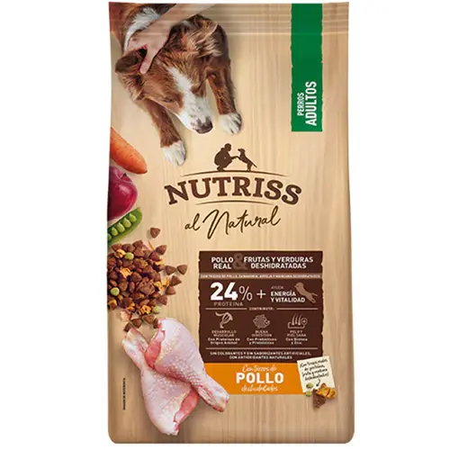 NUTRISS AL NATURAL PERROS ADULTOS