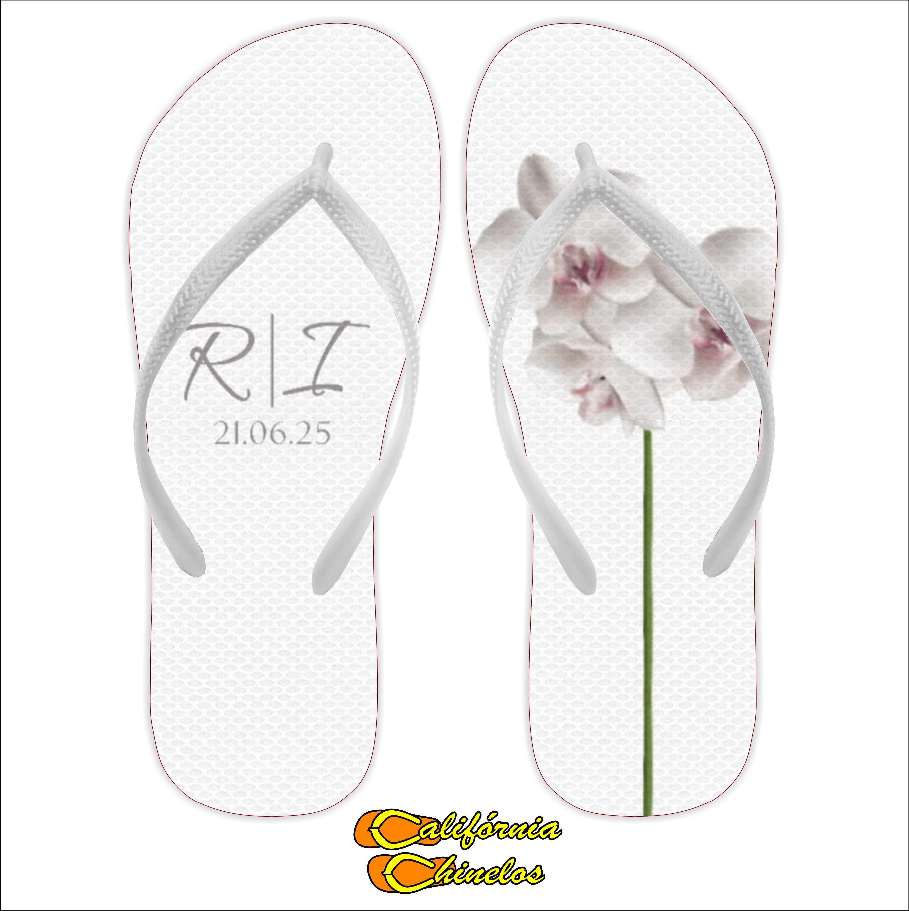 CHINELO PARA CASAMENTO ORQUIDEA