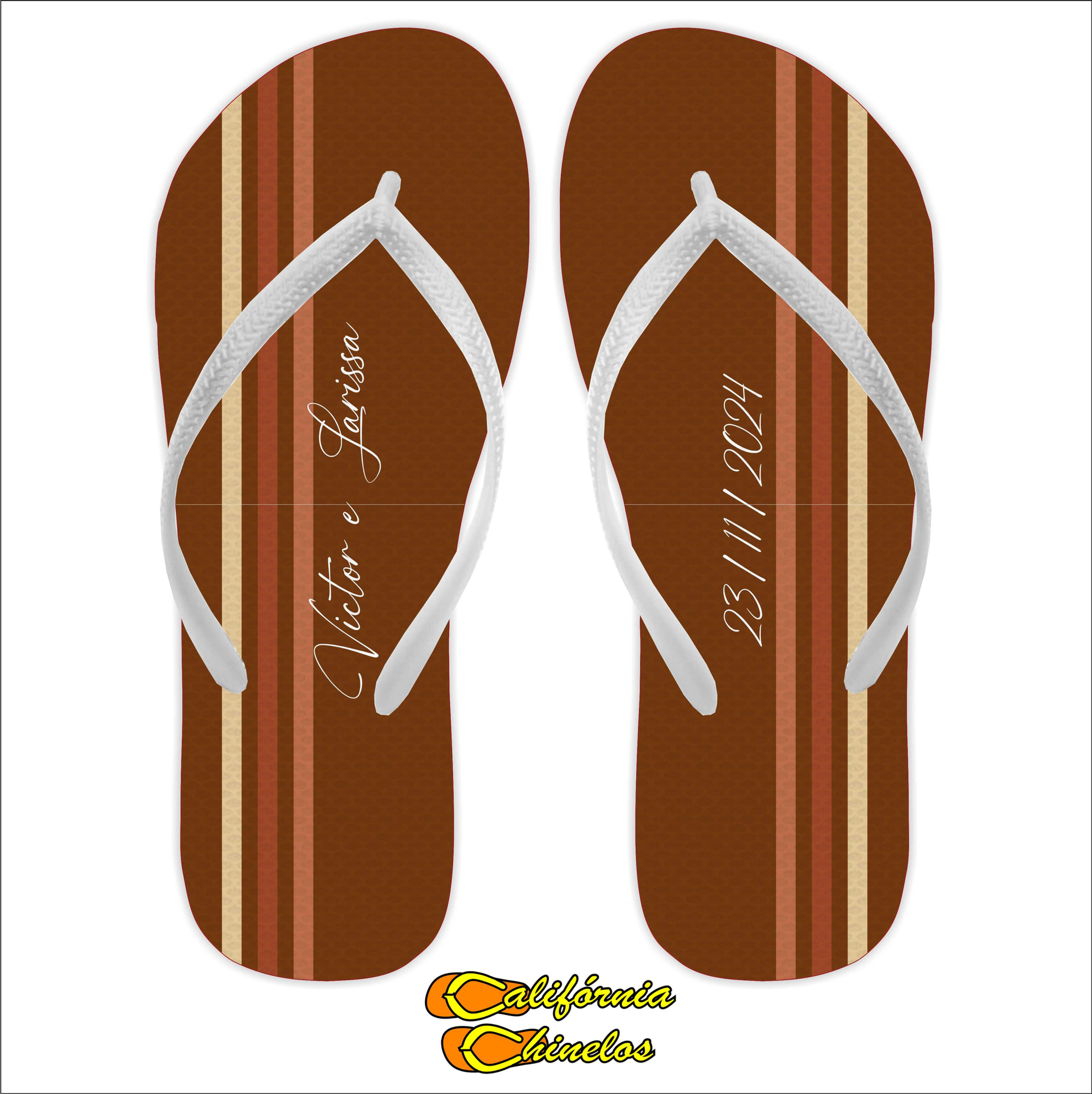 CHINELO PARA CASAMENTO TERRACOTA