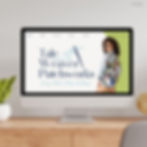 Mock image of website