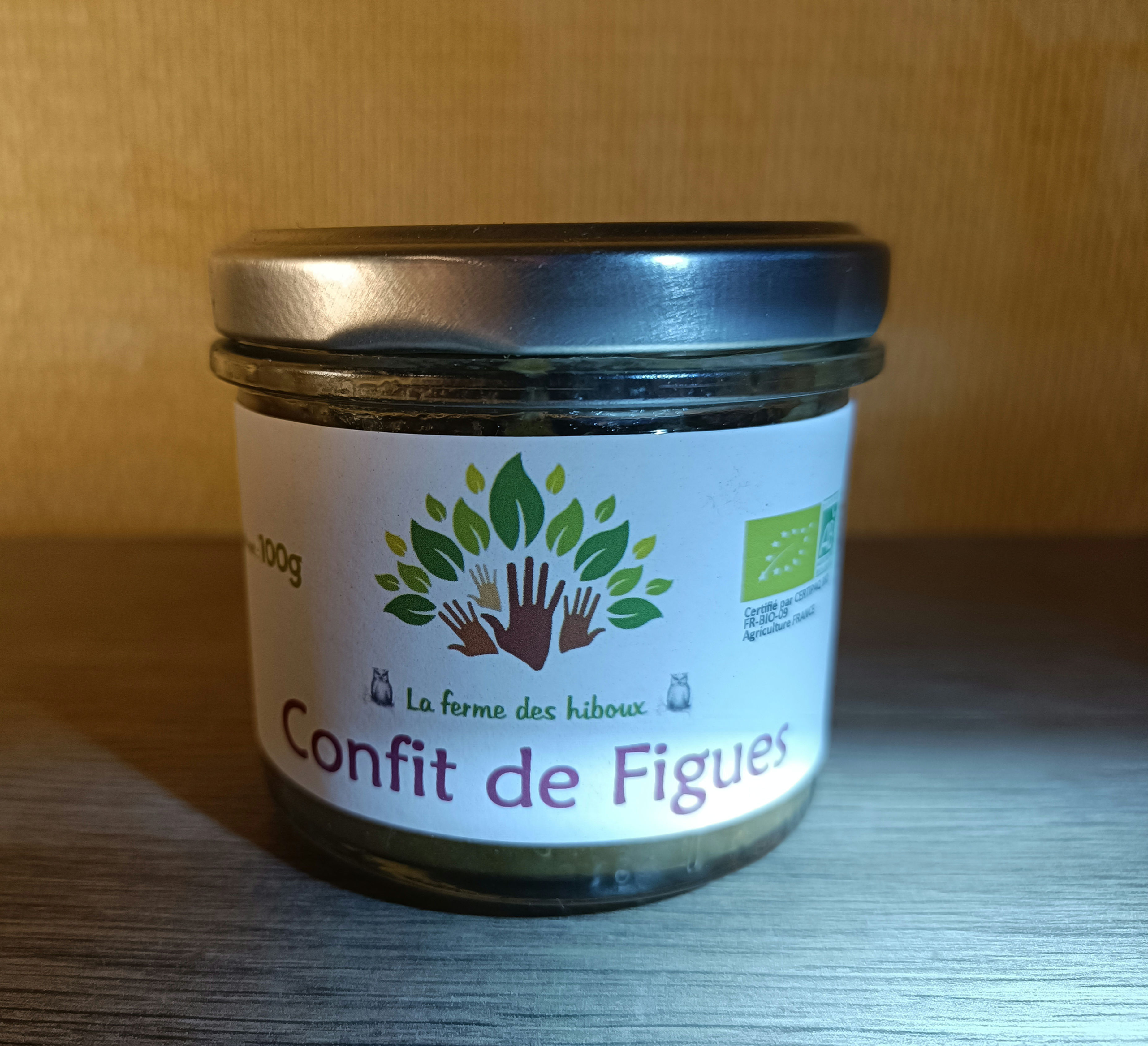 Confit de figues bio, 100g