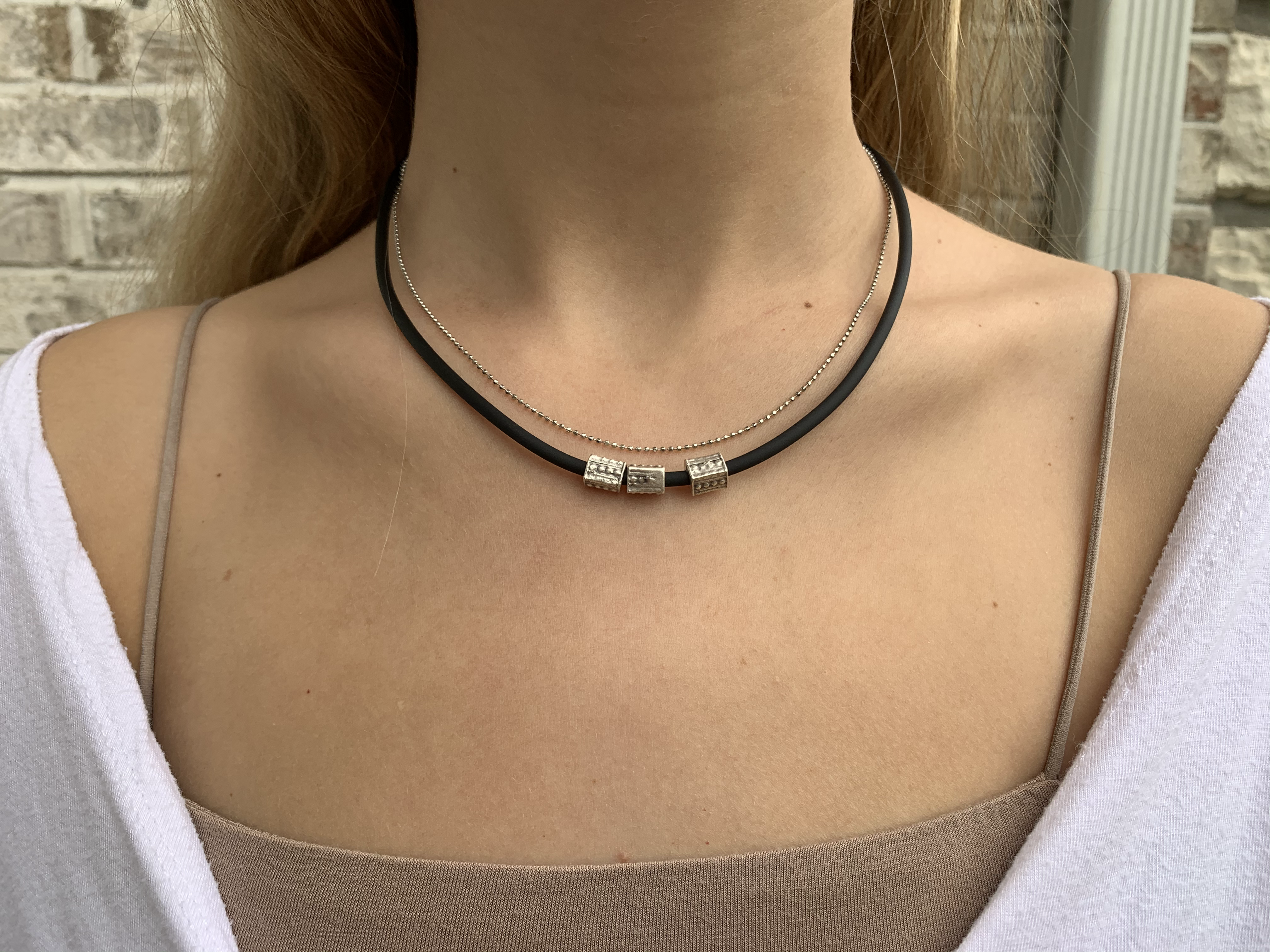 Beau Rubber Necklace