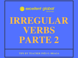 VERBOS IRREGULARES PARTE 2