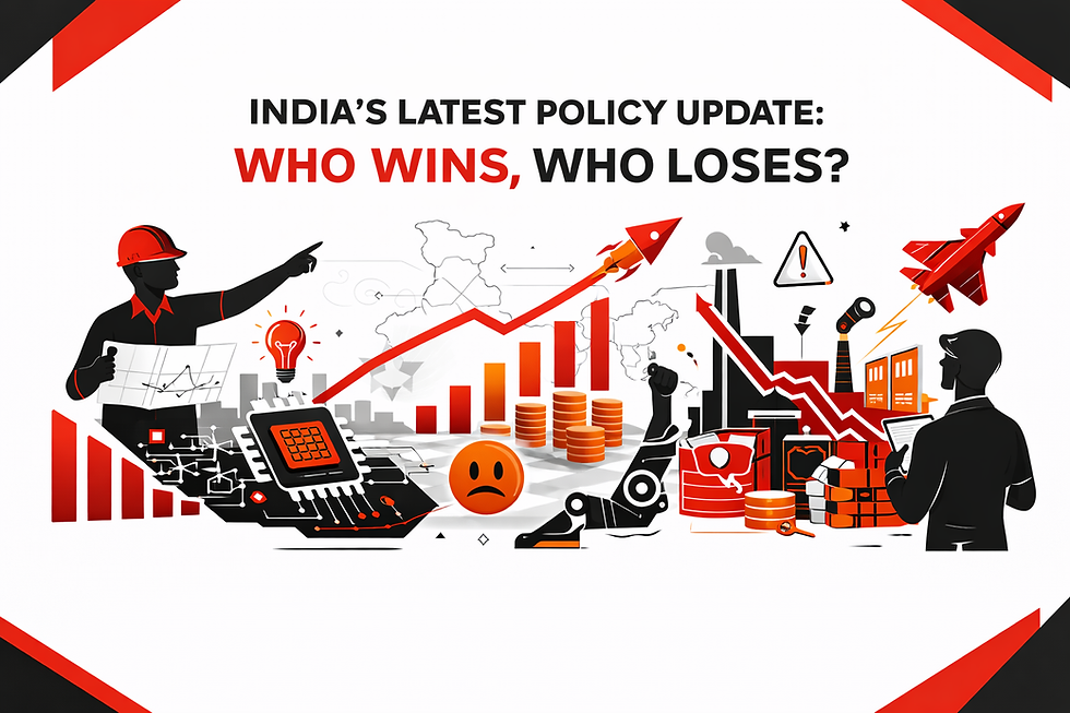 India’s Latest Policy Update: Who Wins, Who Loses?