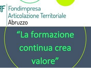 Webinar Fondimpresa Abruzzo “La formazione continua crea valore” - Mercoledì 4 Marzo 2026 ore 15.00