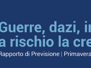 Rapporto di previsione Centro Studi Confindustria - Guerre, dazi, incertezza: a rischio la crescita. Roma, mercoledì 25 marzo 2026.