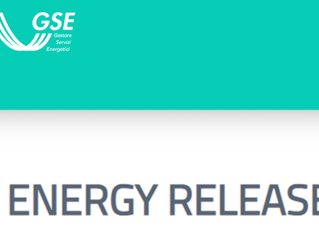 Energy Release 2.0 – Pubblicata la graduatoria della procedura competitiva.