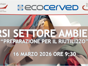 Seminario tecnico gratuito on line: “Preparazione per il riutilizzo"- Lunedì 16 marzo 2026 ore 9.30
