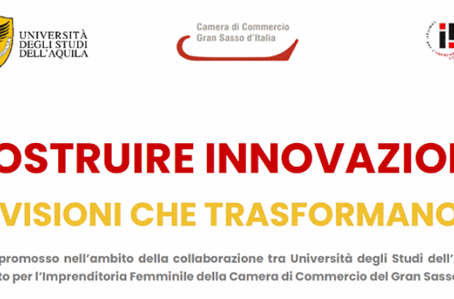 Evento “COSTRUIRE INNOVAZIONE - VISIONI CHE TRASFORMANO”. L'Aquila, 23 gennaio 2026 ore 9:30 Centro congressi “L. Zordan".