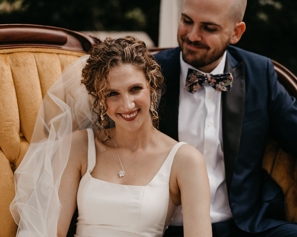 Happy Charlotte NC Bride and Groom