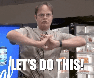 let's do this gif-welcome sequence
