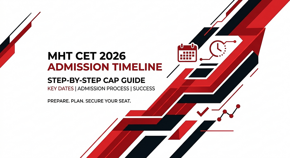 Don't let a missing document ruin your hard work. Master the MHT CET 2026 admission timeline and secure your spot today. 🎓✨