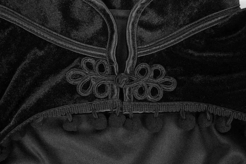 Thumbnail: Velvet Victorian Over Crop Jacket