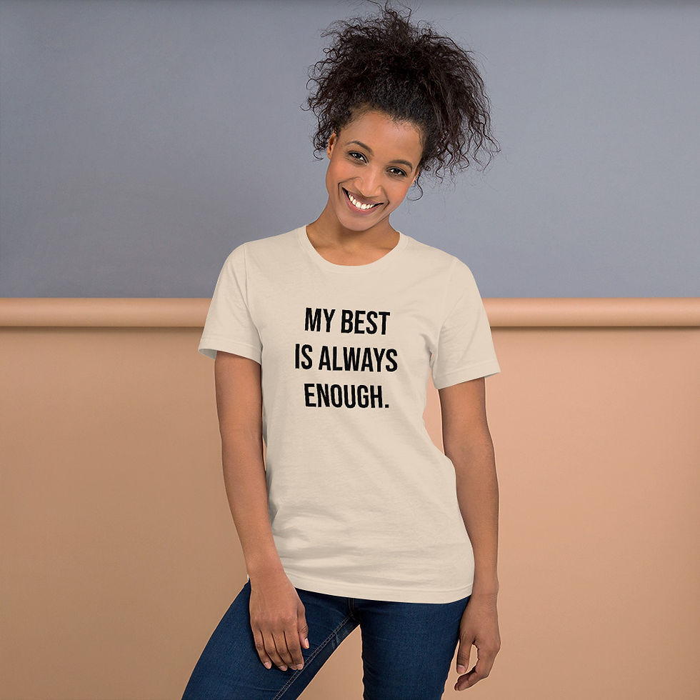 Thumbnail: My Best Is Always Enough (Black Text)