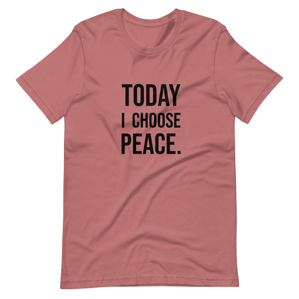 Thumbnail: I Choose Peace (Black Text)