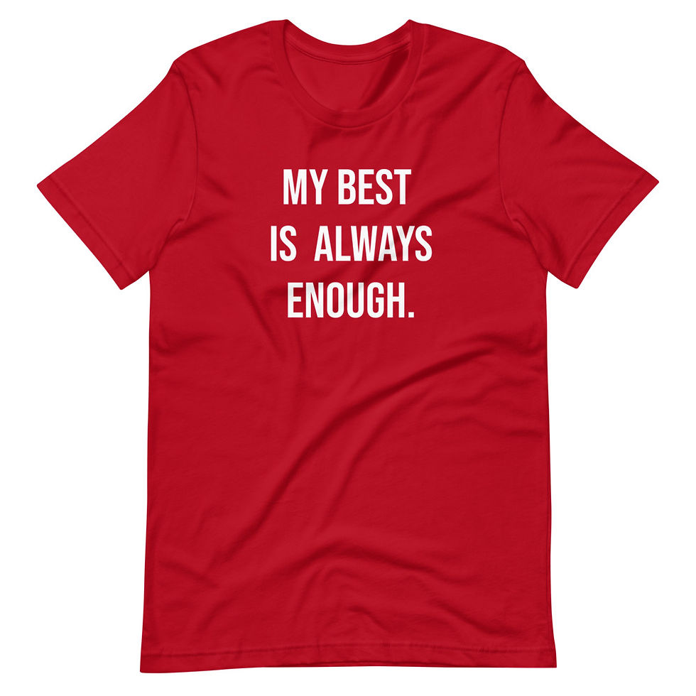 Thumbnail: My Best Is Always Enough (White Text)