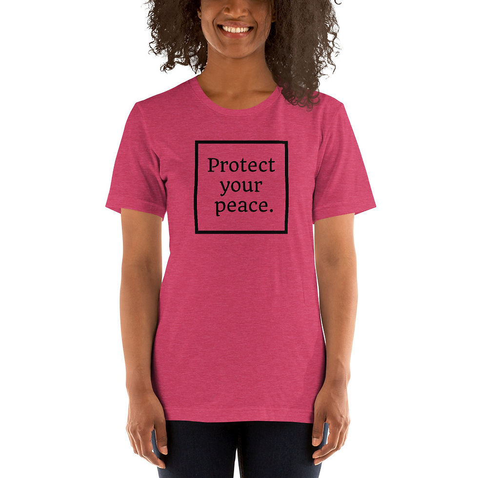 Thumbnail: Protect Your Peace (Black Text) 