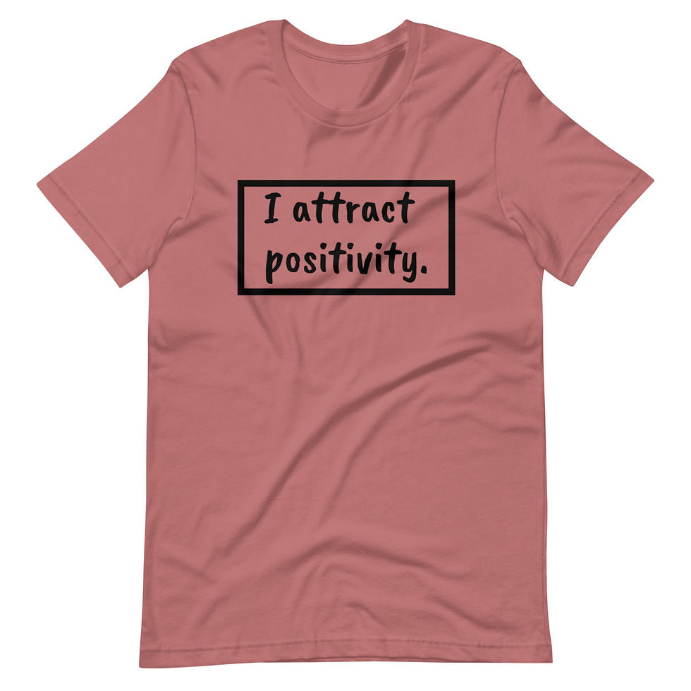 Thumbnail: I Attract Positivity (Black Text)
