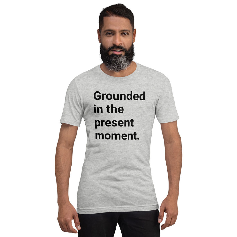 Thumbnail: Grounded In The Present Moment (Black Text)