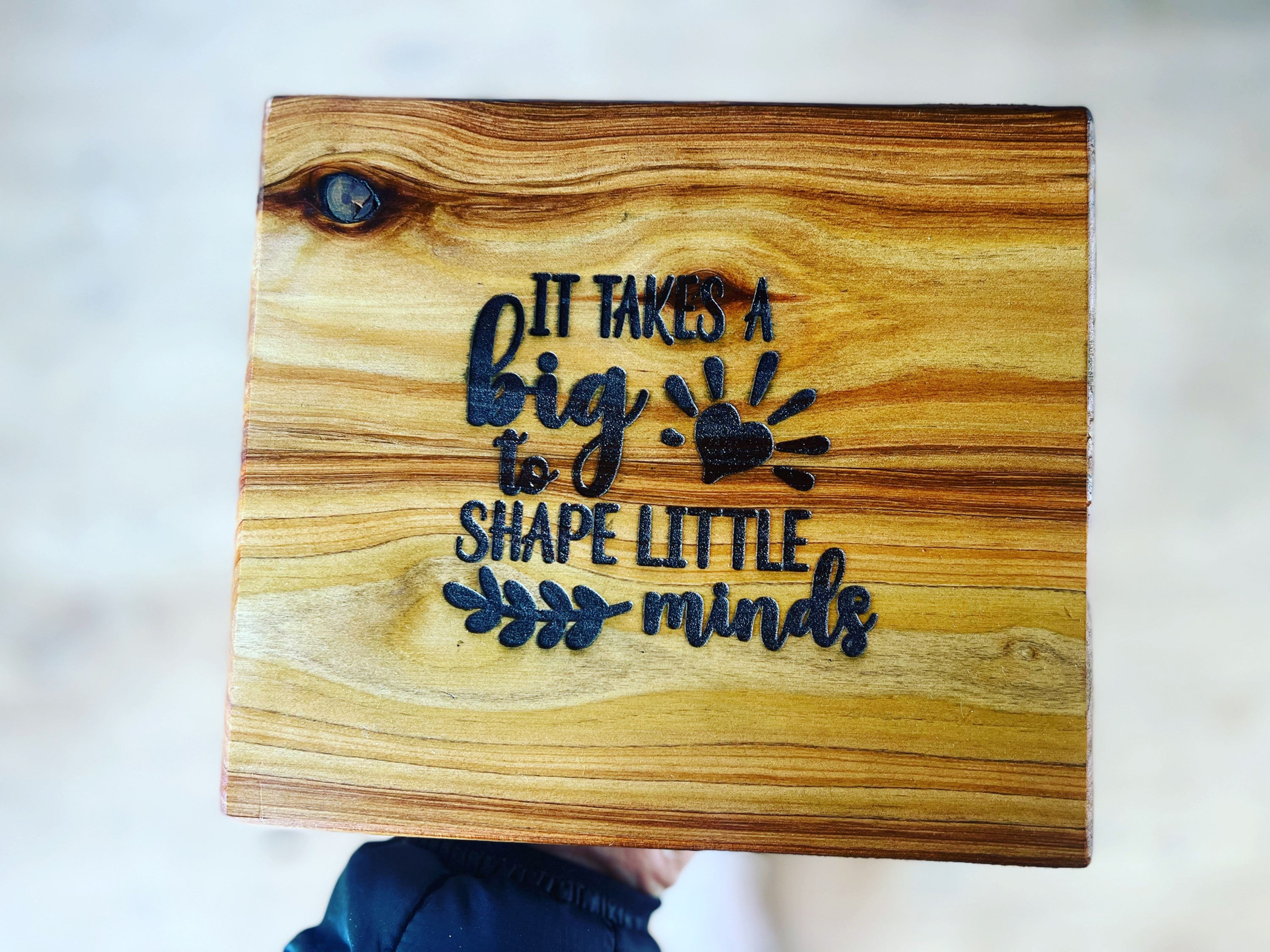 Small Cheese Board Engraved 