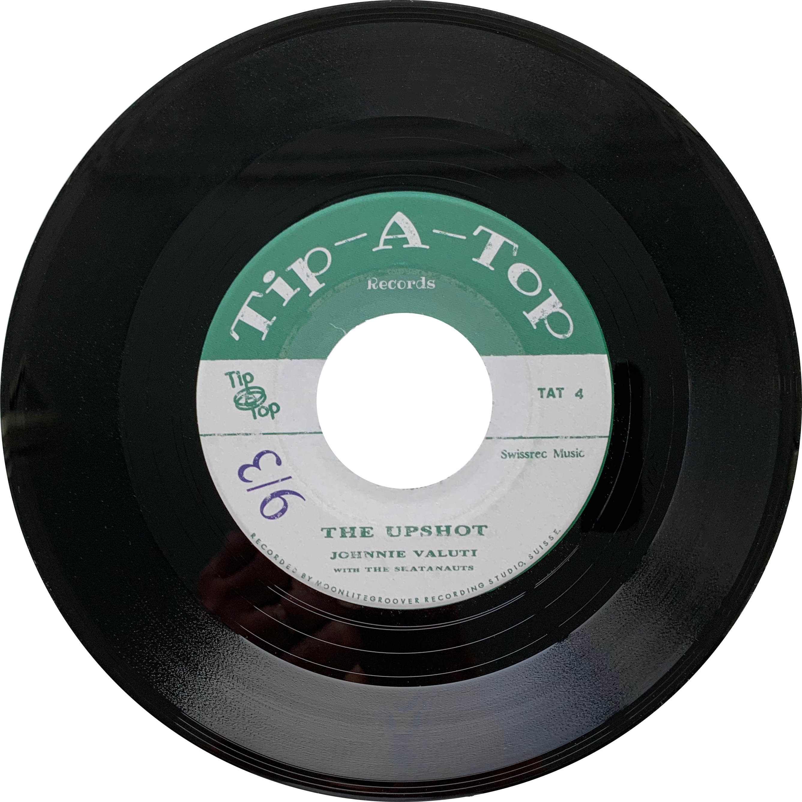 JOHNNY VALUTI WITH THE SKATANAUTS "THE UPSHOT" 45