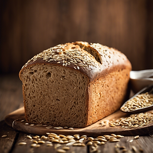 Whole Wheat Seed Bread