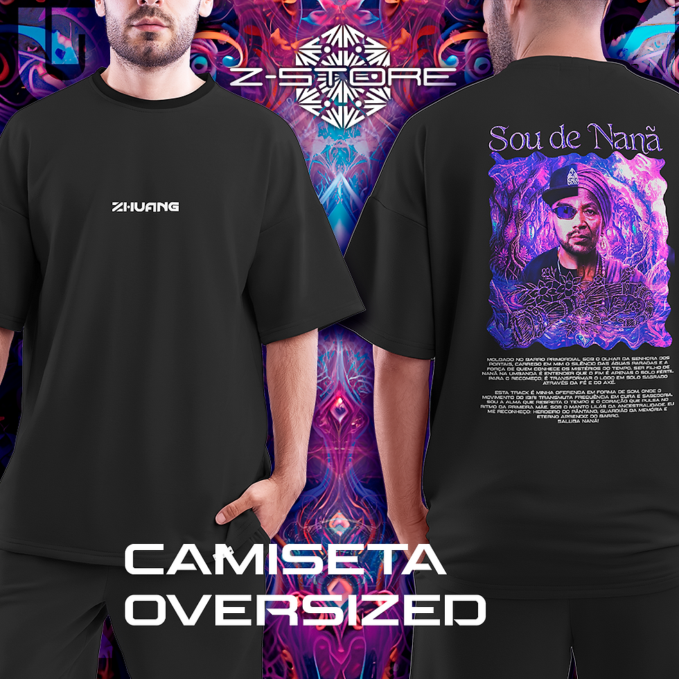 Spoiler Alert: Conheça a Nova Camiseta Oversized "Sou de Nanã"⚠️