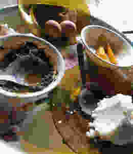 typical meal in Uganda