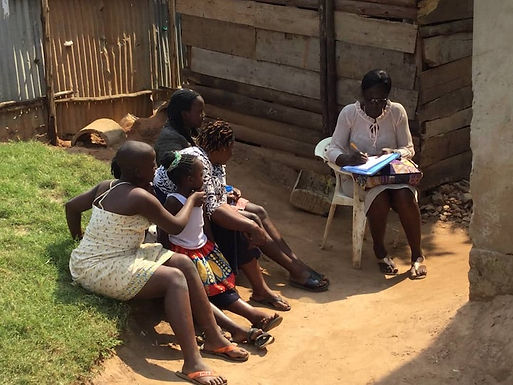 Successful group therapy for young women in Uganda