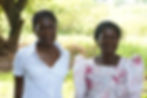 Ruth (left) and her mother Catherine. Ruth was our interpreter when we visited Small Business Fund groups in Kasozi Village, Uganda.