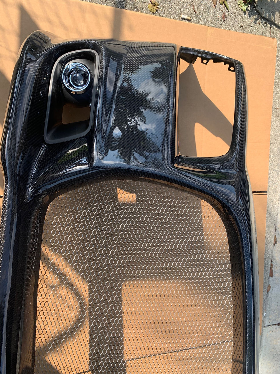 Thumbnail: Carbon fiber widemouth/predator front bumper