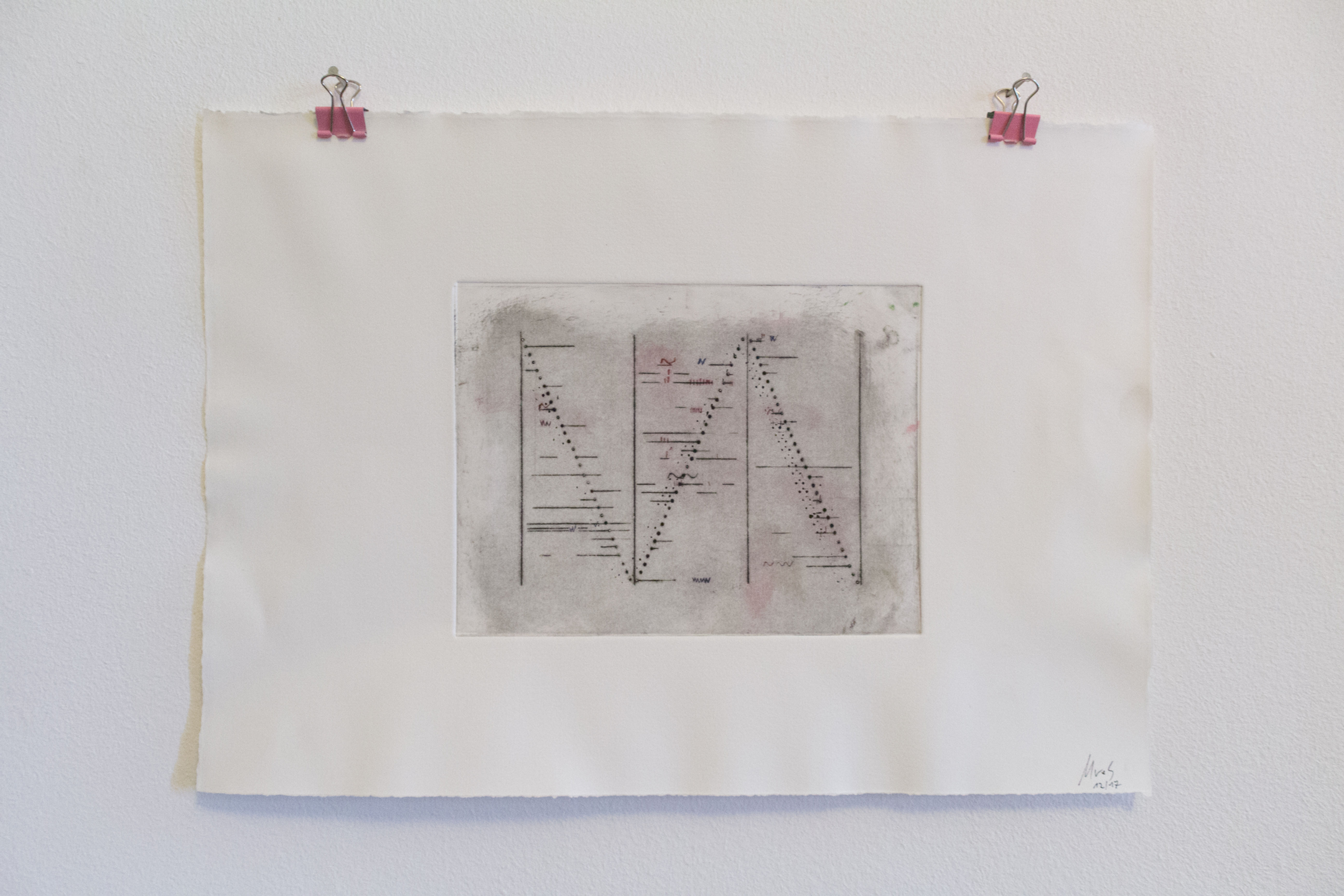 Drypoint 18 x 11cm / Dronescore Excerpt
