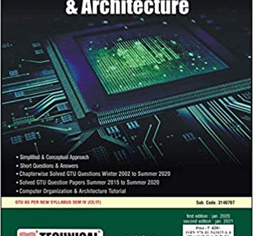 Computer Organization And Architecture By A P Godse D A Godse Download [pdf] Zip Free Book