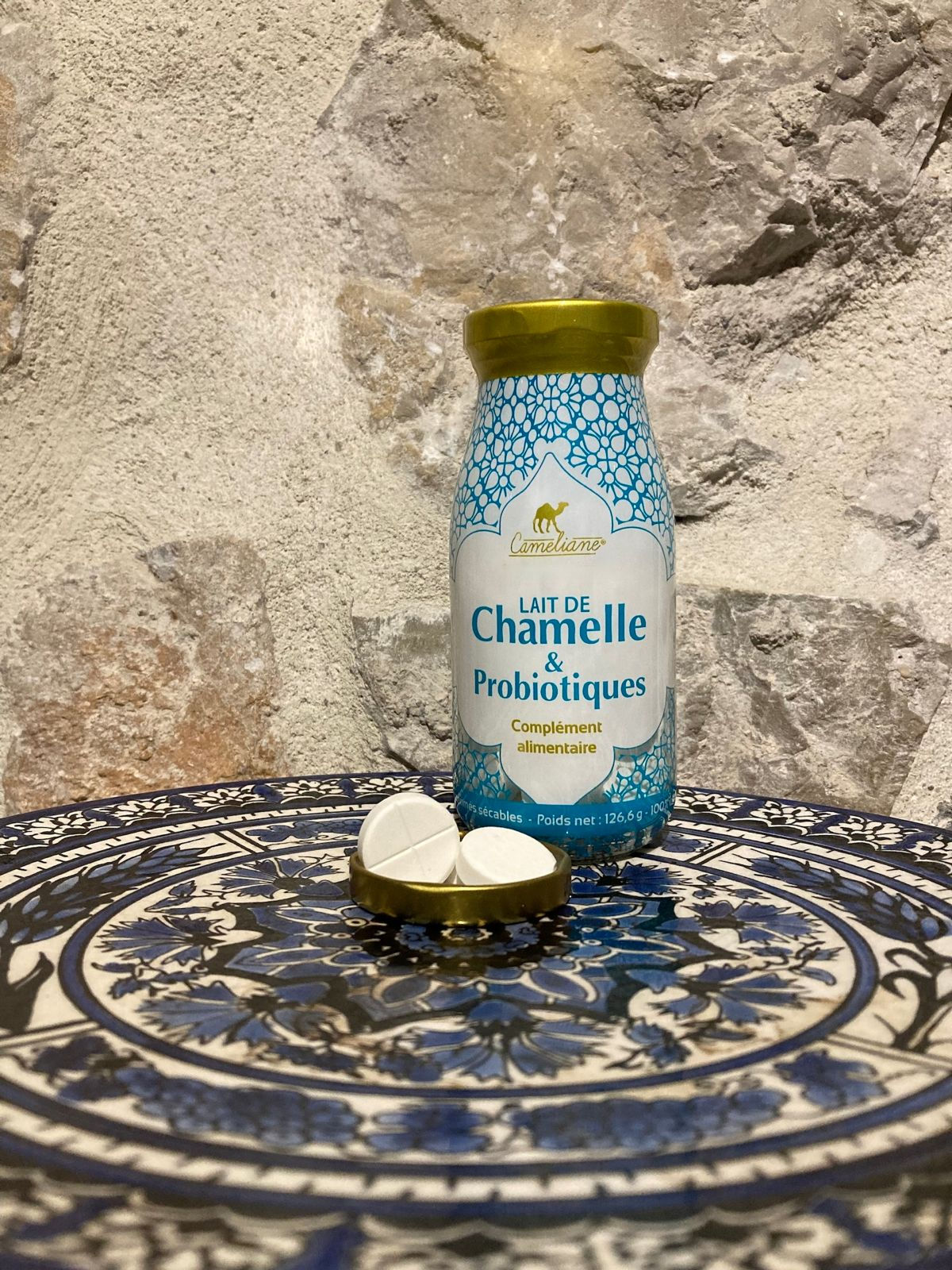 PROBIOTYKI Z MLEKIEM WIELBŁĄDZIM – 42 tabletki – 2000 mg – 4 miliardy CFU