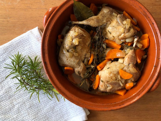 Codornices en escabeche